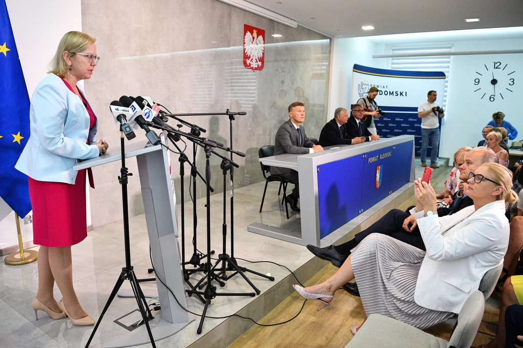 Konferencja minister klimatu i środowiska Anny Moskwy Konferencja minister klimatu i środowiska Anny Moskwy