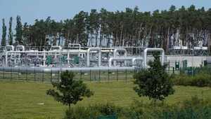 Systemy rur w zakładzie przemysłowym rurociągu Nord Stream 1 w pobliżu Lubmina w północno-wschodnich Niemczech