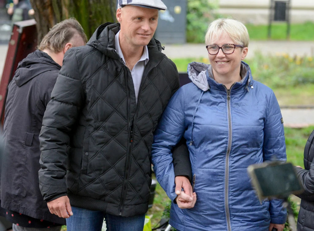 Krzysztof Krawczyk junior z Kasią