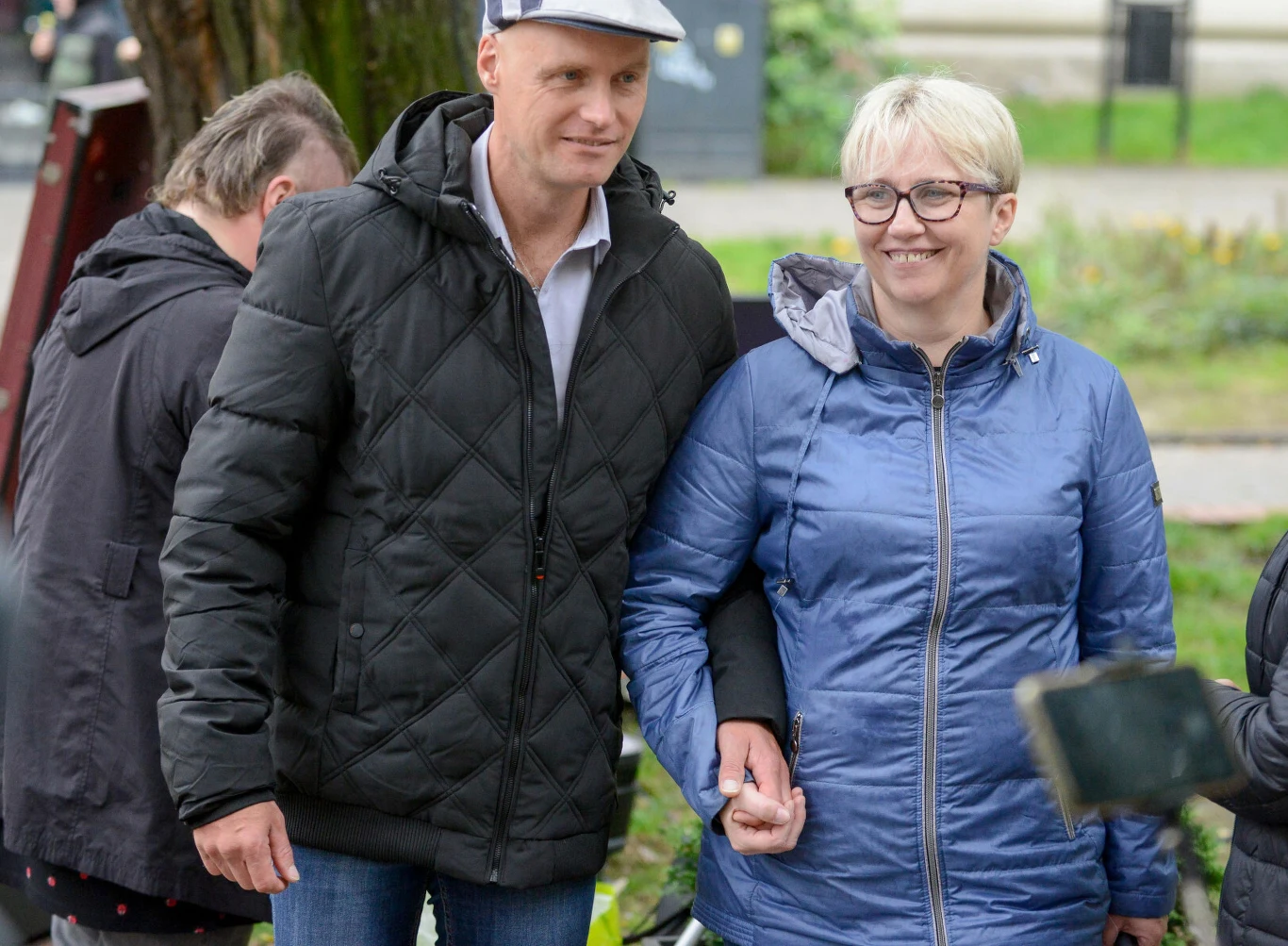 Krzysztof Krawczyk junior z Kasią Krzysztof Krawczyk junior z Kasią