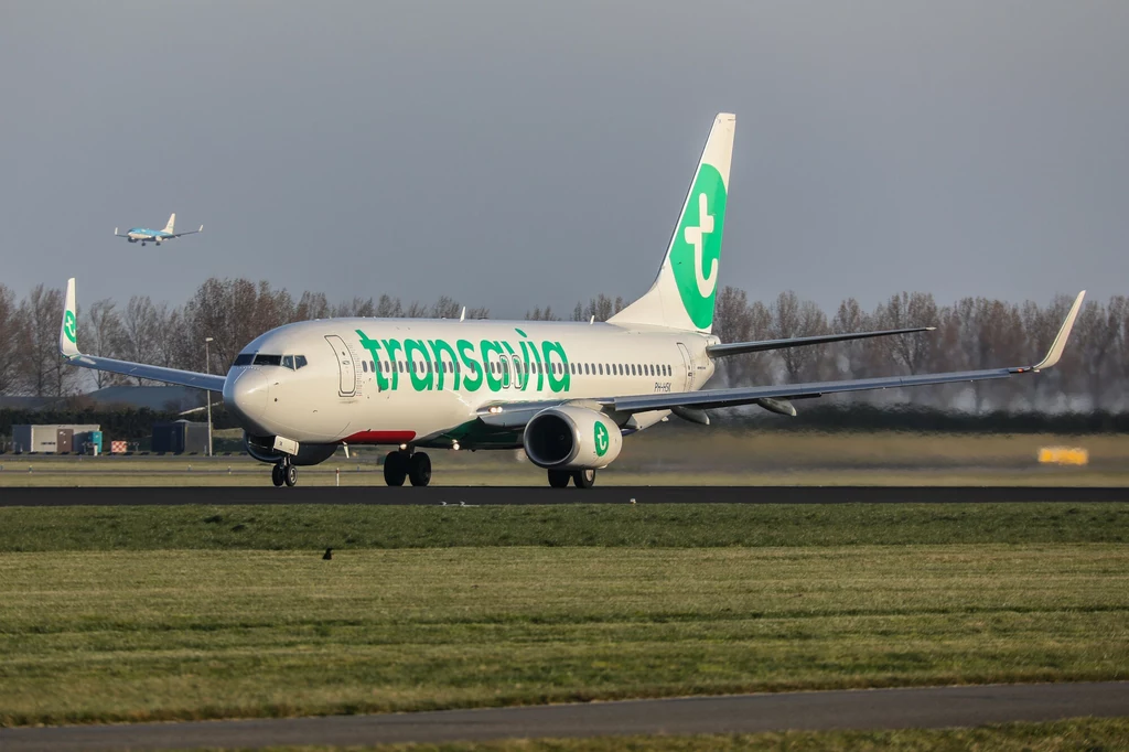 Boeing linii Transavia musiał awaryjnie lądować w Amsterdamie. Zdj. ilustracyjne Boeing linii Transavia musiał awaryjnie lądować w Amsterdamie. Zdj. ilustracyjne