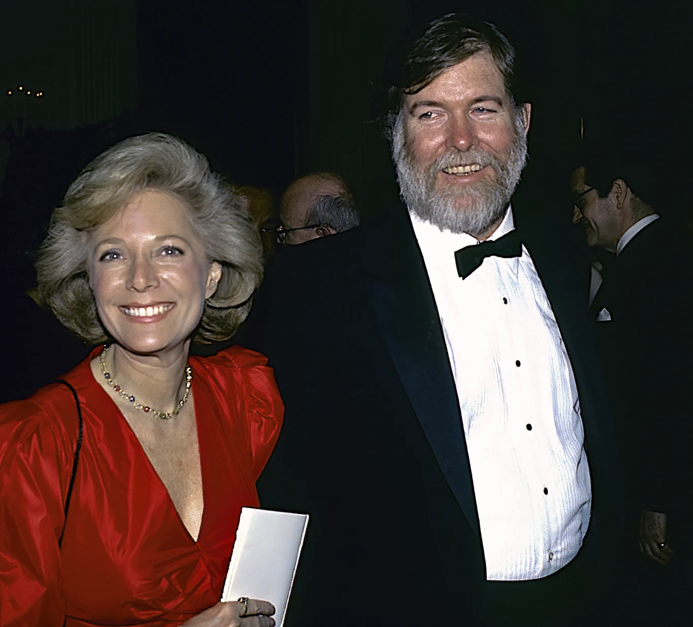 Lesley Stahl i Aaron Latham (1990)