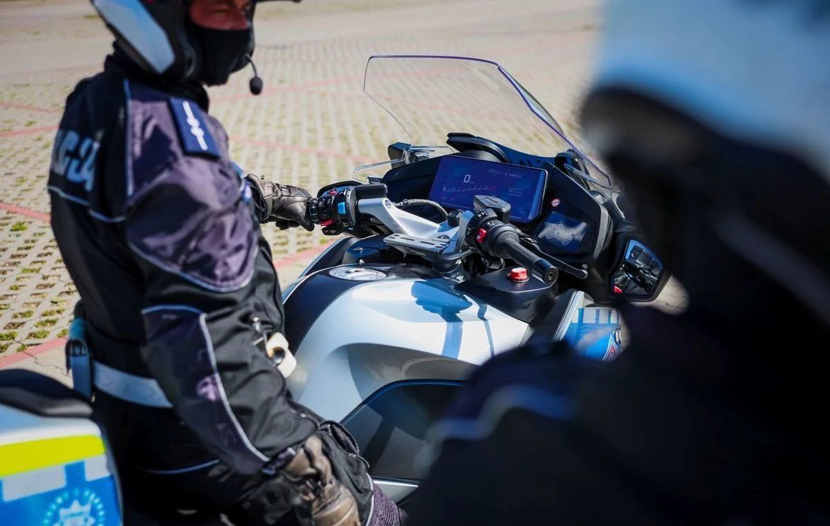 BMW R 1250 RT w świętokrzyskiej Policji / fot. KWP w Kielcach
