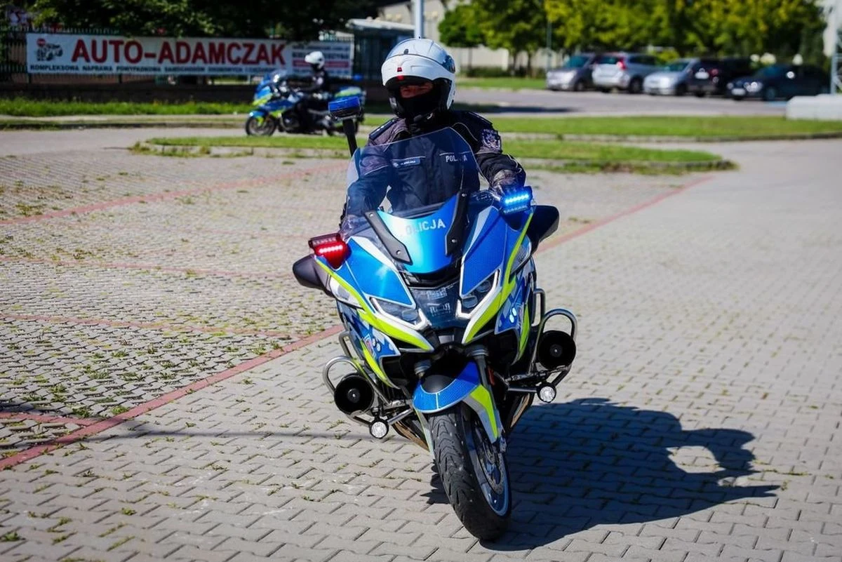 BMW R 1250 RT w świętokrzyskiej Policji / fot KWP w Kielcach