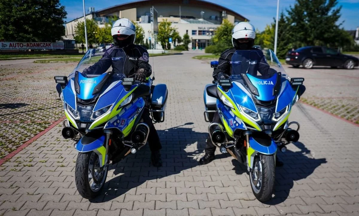 BMW R 1250 RT w świętokrzyskiej Policji / fot KWP w Kielcach