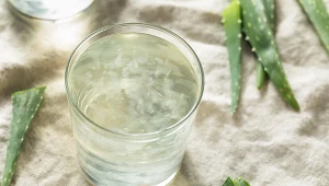 Napój z aloesem usuwa toksyny, poprawia metabolizm. Nawilża lepiej niż woda, pod warunkiem, że kupisz taki bez cukru