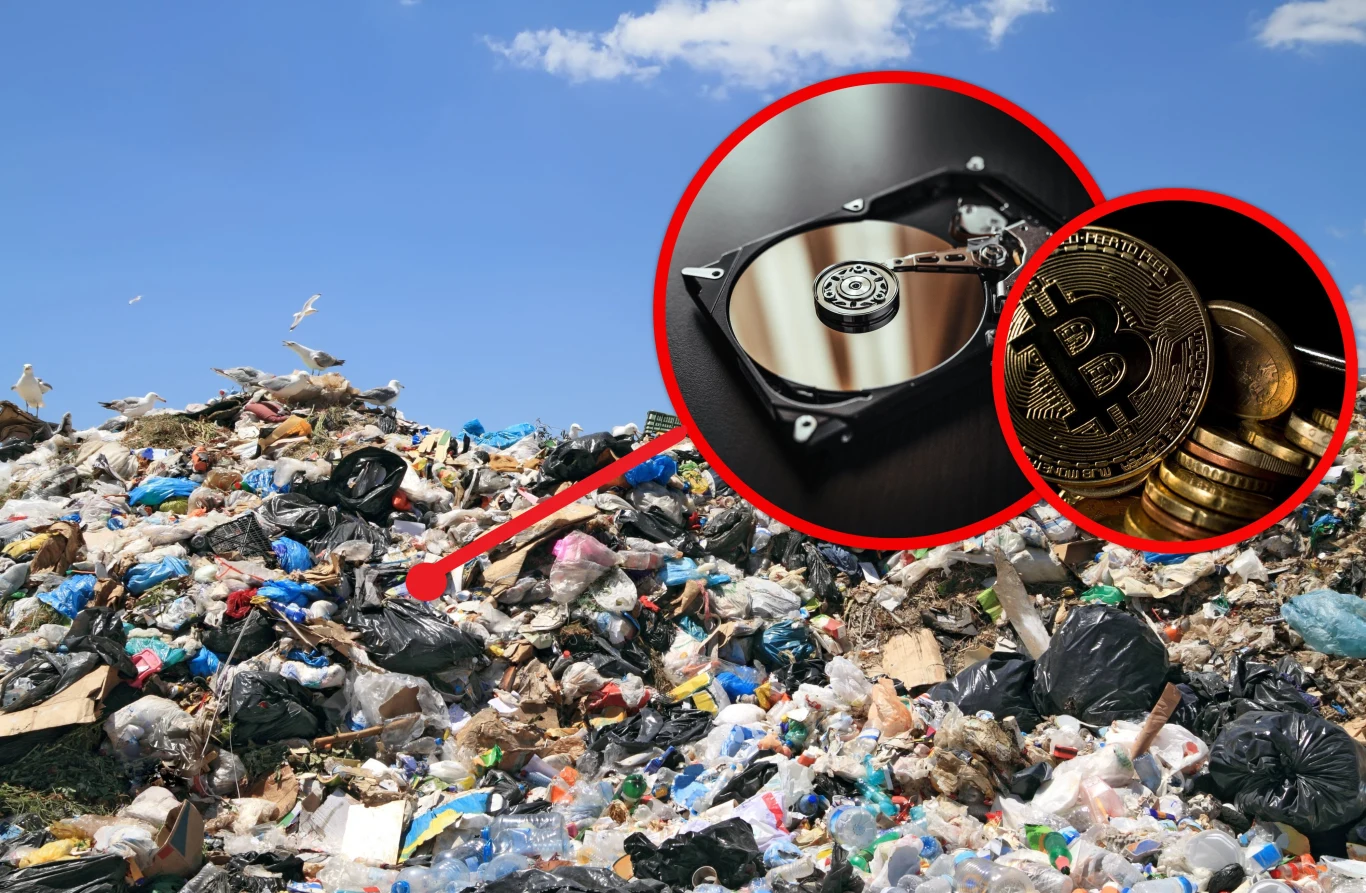 Czy jest szansa na znalezienie małego dysku w morzu śmieci? Czy jest szansa na znalezienie małego dysku w morzu śmieci?