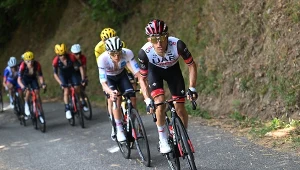 Rafał Majka na trasie Tour de France