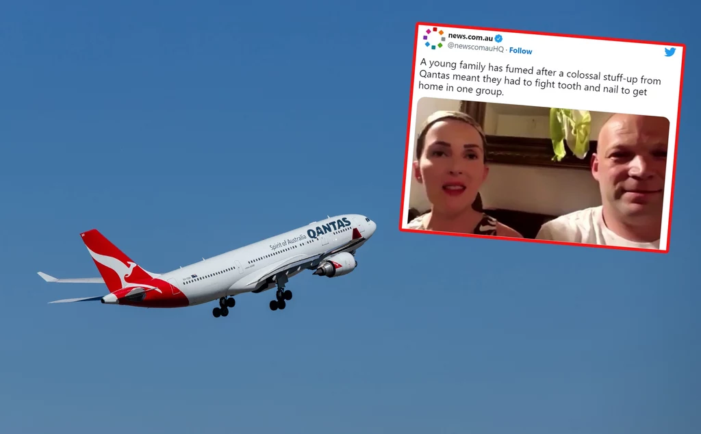 Roczne dziecko może lecieć bez rodziców. Tak przynajmniej twierdziła linia Qantas.  