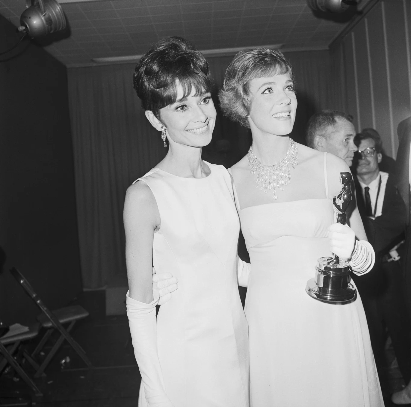 Audrey Hepburn i Julie Andrews