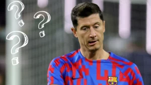 Robert Lewandowski w barwach FC Barcelona