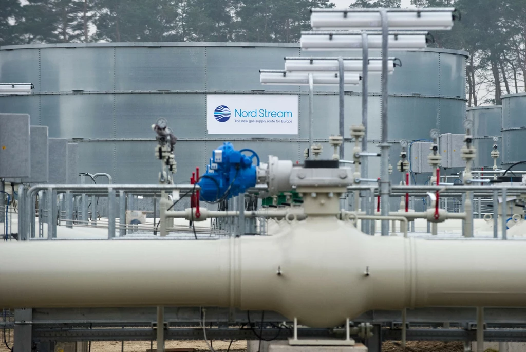 Widok terminalu gazociągu Nord Stream 1 Widok terminalu gazociągu Nord Stream 1