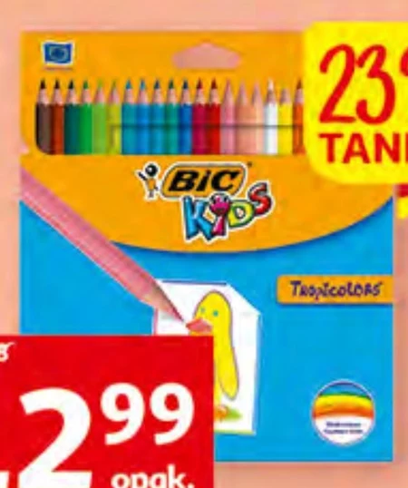 BiC Kids Tropicolors Kredki 24 kolory
