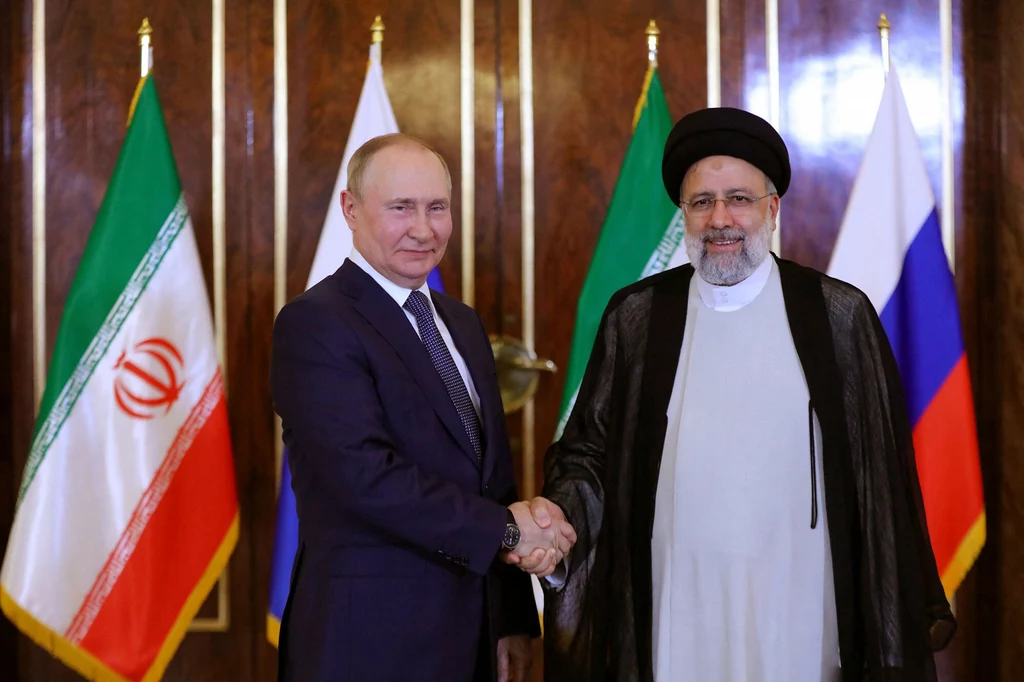 Władimir Putin podczas wizyty w Iranie Władimir Putin podczas wizyty w Iranie