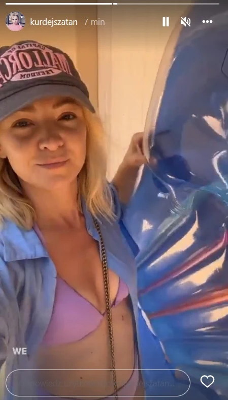 Barbara Kurdej-Szatan na wakacjach Barbara Kurdej-Szatan na wakacjach