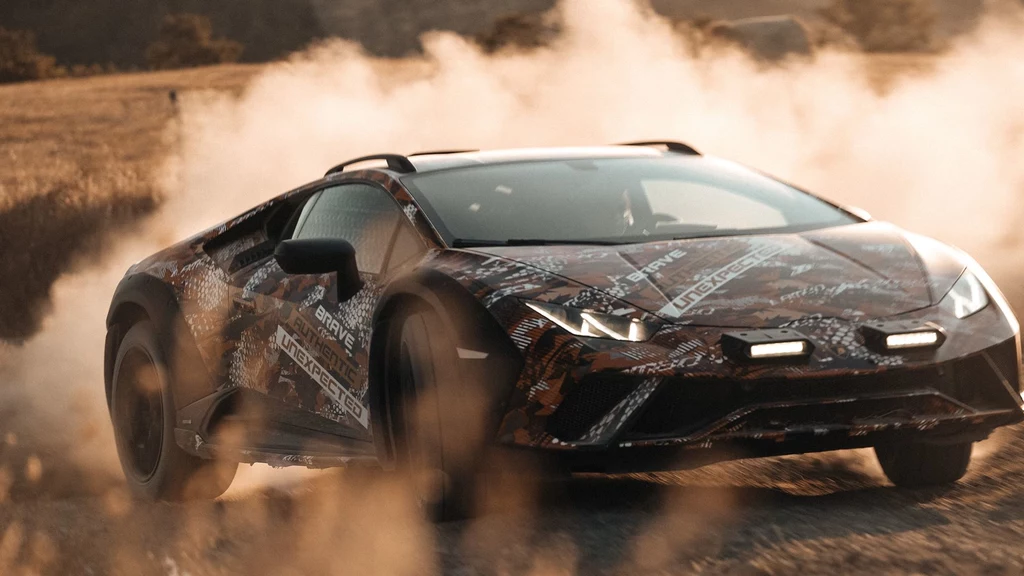 Terenowe Lamborghini Huracan Sterrato