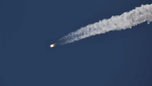 Rakieta Długi Marsz 5B podczas startu 24 lipca 2022 roku