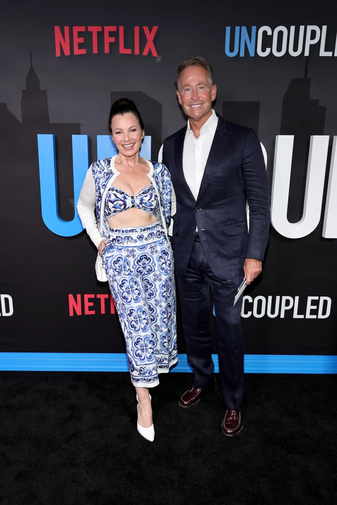 Fran Drescher na premierze nowego serialu Netflixa