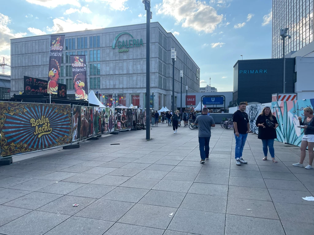 Alexanderplatz w Berlinie Alexanderplatz w Berlinie