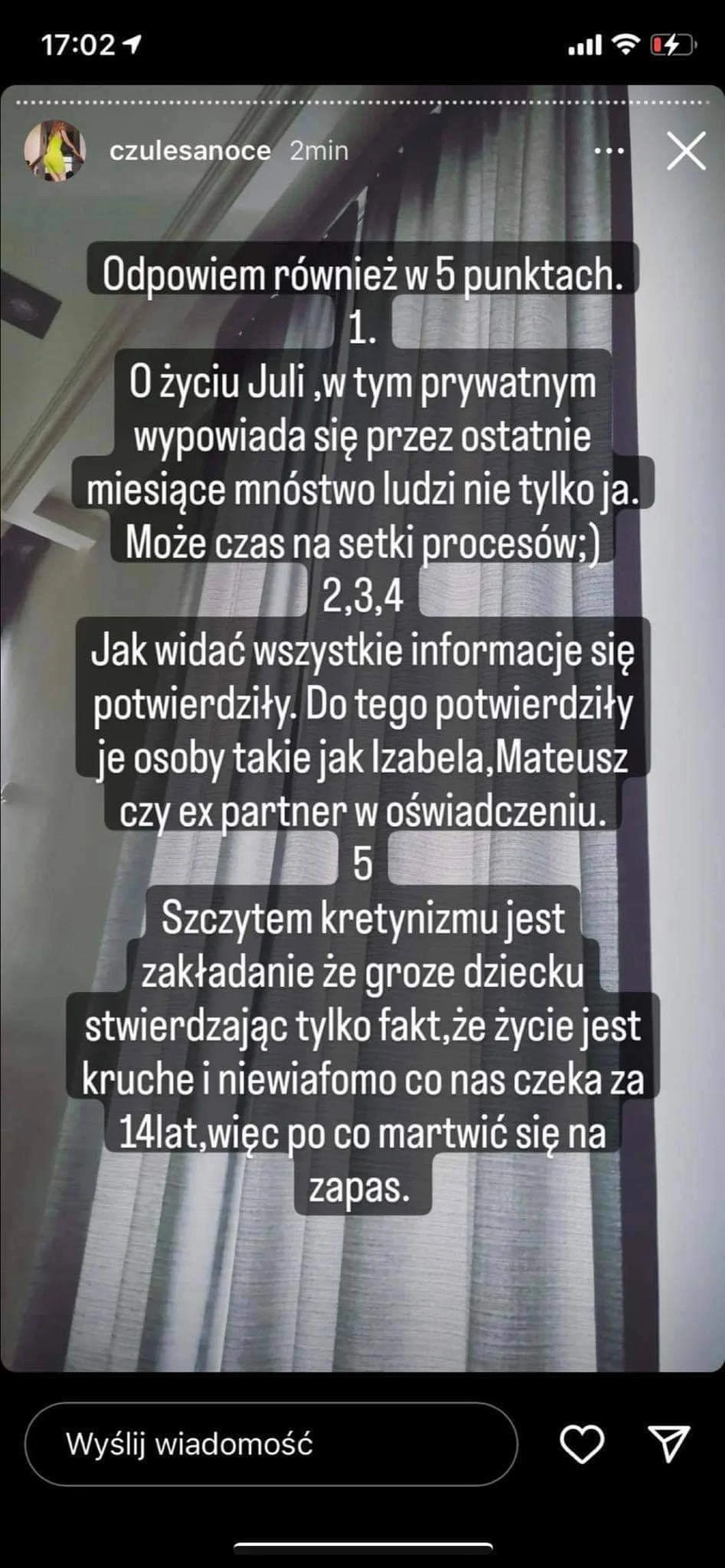 Potem odpisała Maffashion w punktach: Potem odpisała Maffashion w punktach: