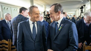 Donald Tusk i Tomasz Grodzki