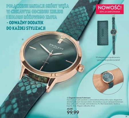 Zegarek Oriflame