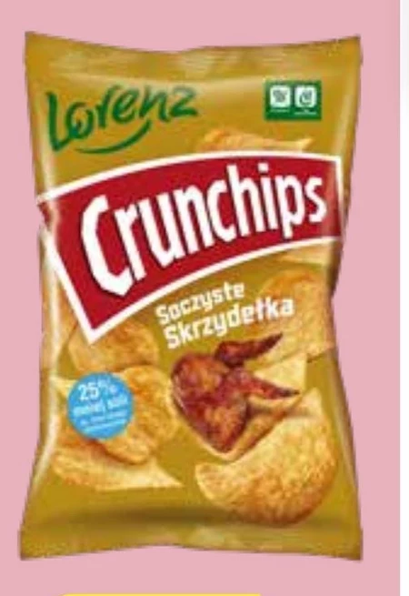Crunchips Chipsy ziemniaczane soczyste skrzydełka 140 g