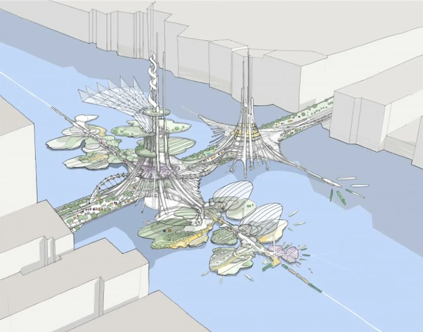 Niezwykły kompleks będzie łączyć funkcje ekologiczne, kulturalne i społeczne Niezwykły kompleks będzie łączyć funkcje ekologiczne, kulturalne i społeczne