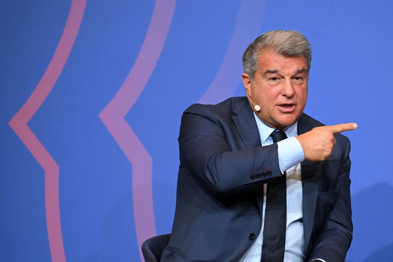 Joan Laporta, prezydent Barcelony Joan Laporta, prezydent Barcelony