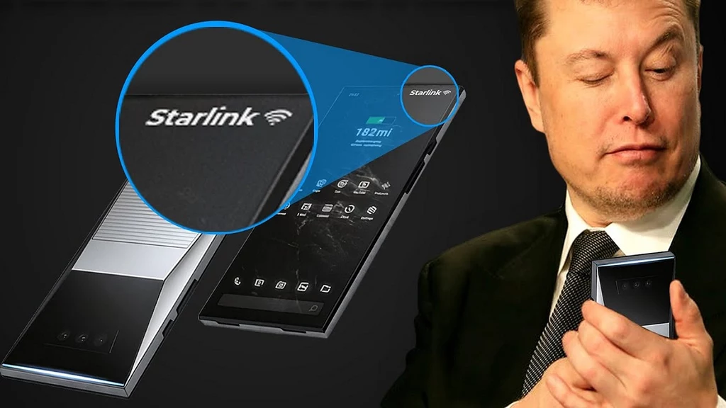 Elon Musk chce zaoferować Starlink w smartfonach