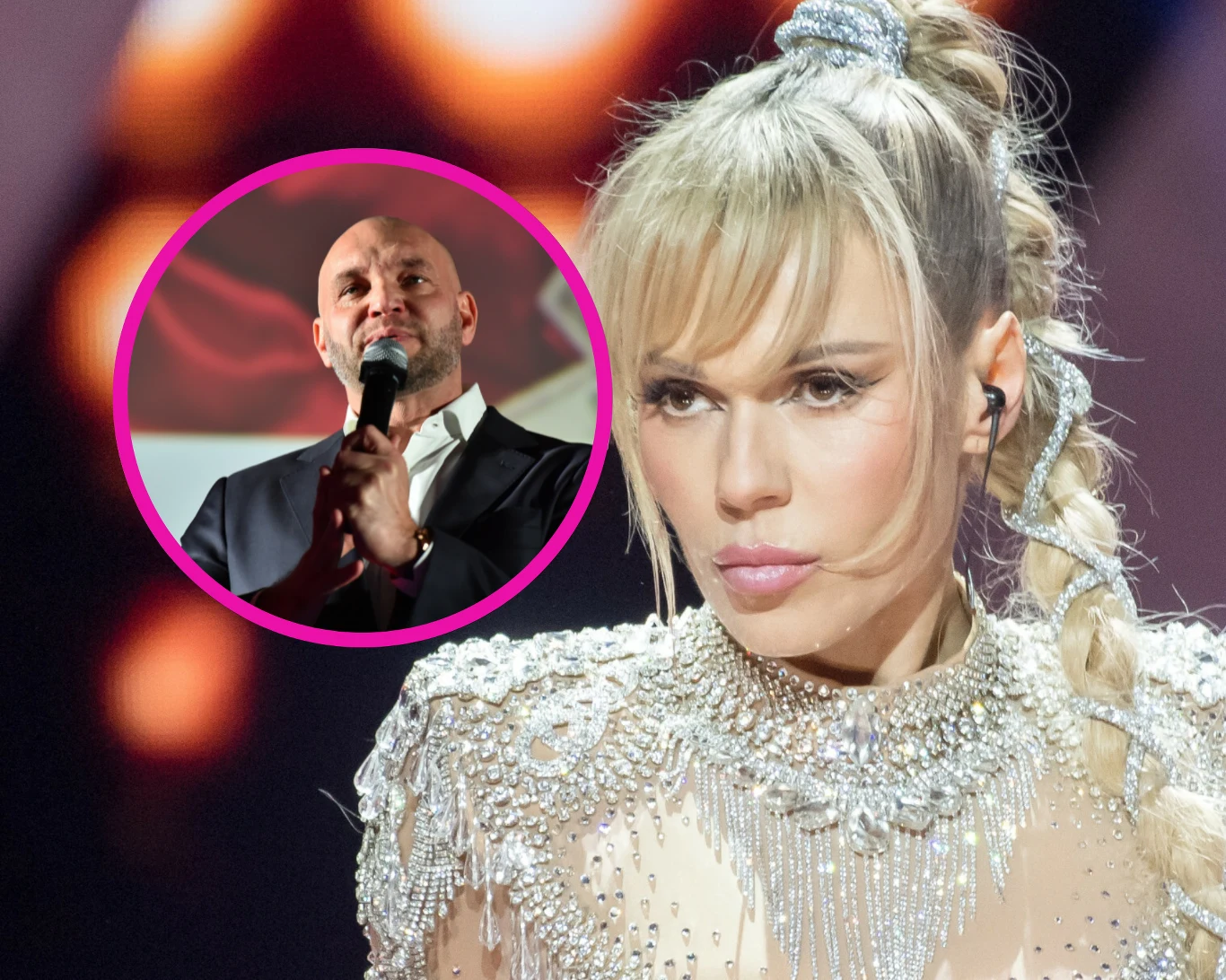 Dorota Rabczewska i Emil Stepień Dorota Rabczewska i Emil Stepień