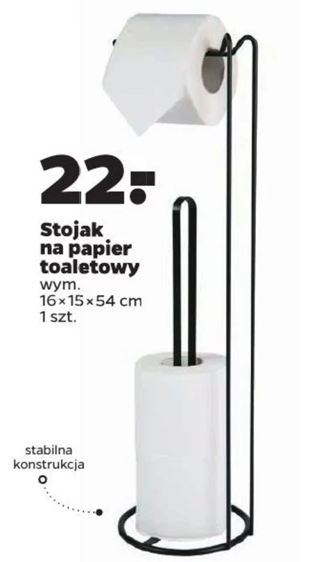 Stojak na papier toaletowy