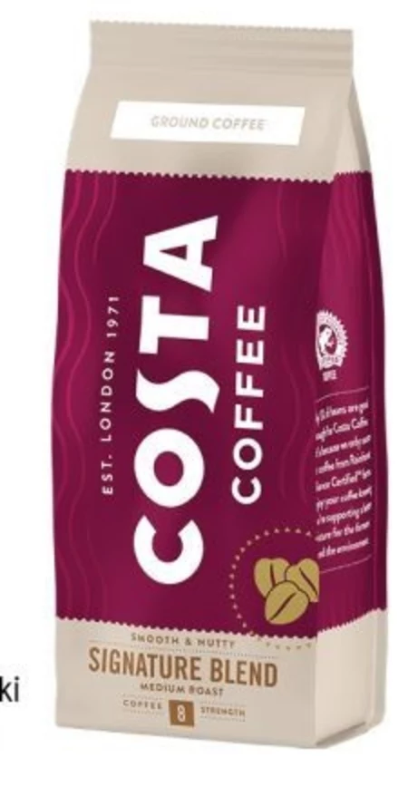 COSTA COFFEE Signature Blend Dark Roast Kawa palona mielona 200 g