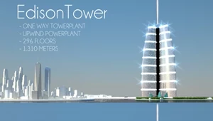 Edison Tower. Pionowe miasto, które ma przytłoczyć Nowy Jork