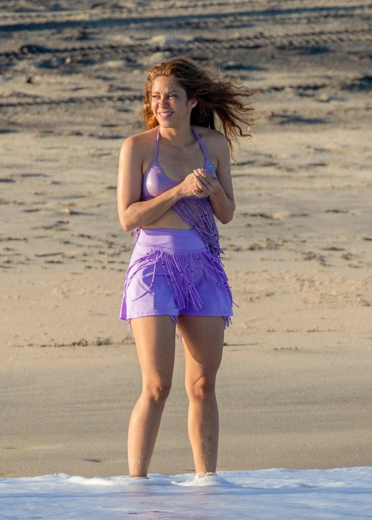 Na wczasach pojawiła się w fikuśnym stroju