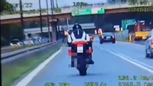 Rajd po katowickich ulicach słono kosztował motocyklistę