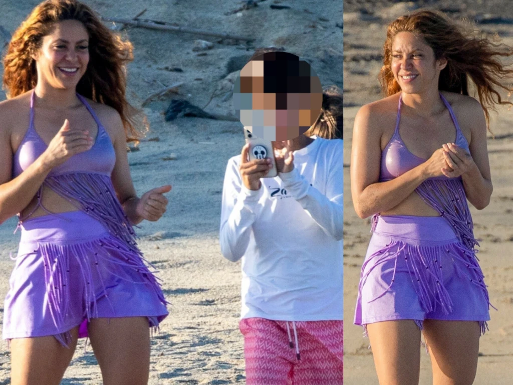 Shakira znów szczęśliwa. Spędza czas z synami na plaży, a z jej twarzy nie schodzi uśmiech