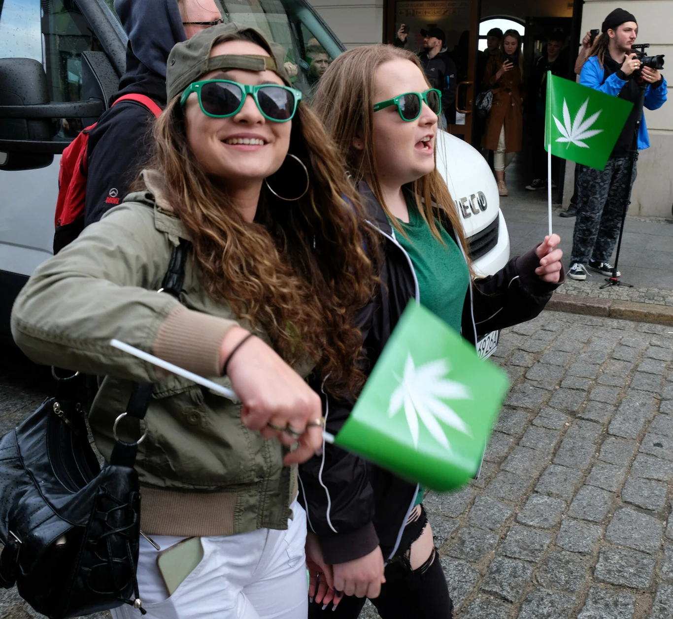 Marsz wyzwolenia konopi w Warszawie Marsz wyzwolenia konopi w Warszawie