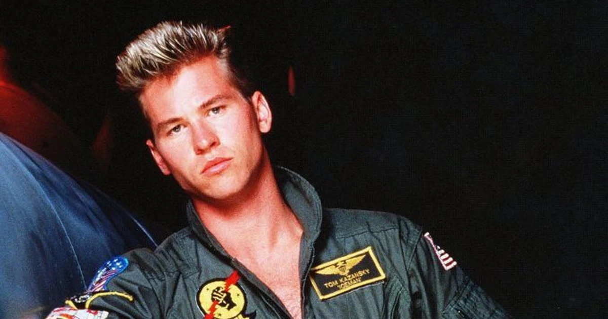 Val Kilmer jako Iceman w "Top Gun"