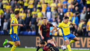 Doszło do awantury podczas meczu Broendby - Pogoń