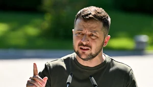 Prezydent Ukrainy Wołodymyr Zełenski