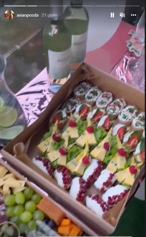 Nie zabrakło smacznych przekąsek