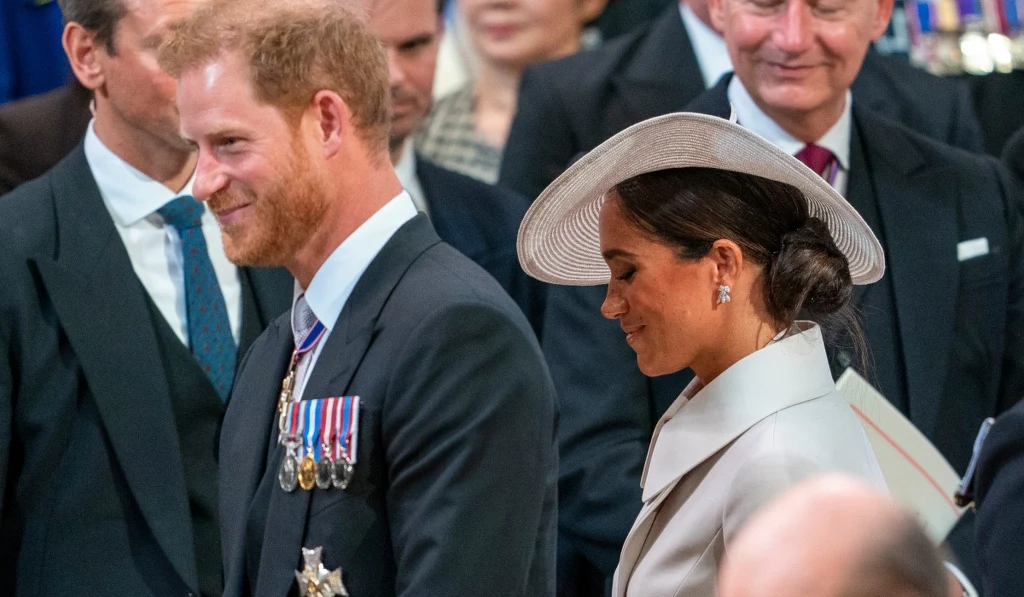 Meghan Markle i książe Harry w Londynie