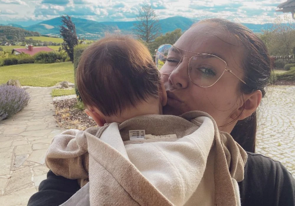 Ewa Farna z córką Ewa Farna z córką