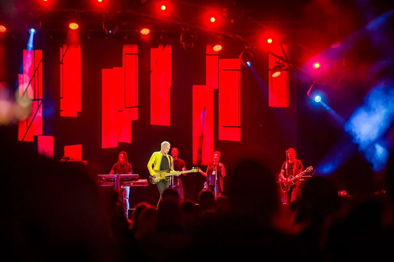 Sting na koncercie w Warszawie