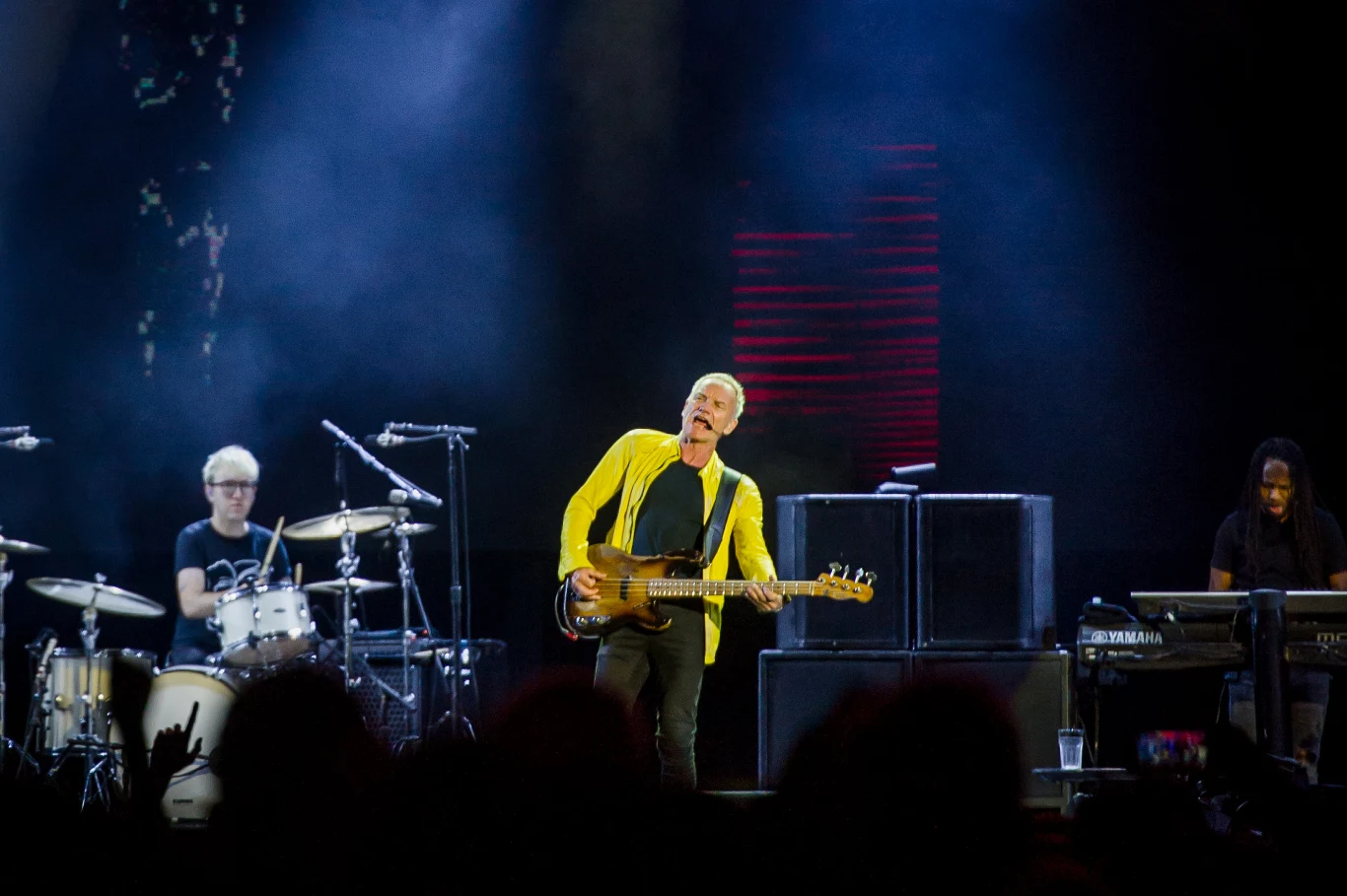 Sting na koncercie w Warszawie