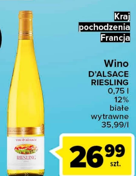 Wino D'Alsace
