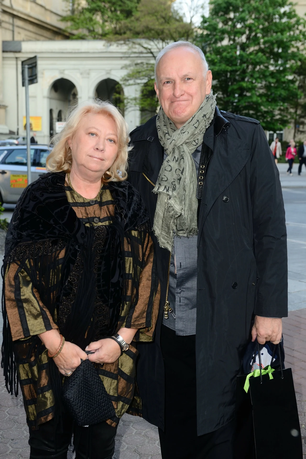 Jacek Cygan z żoną Jacek Cygan z żoną