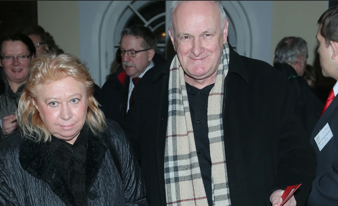 Jacek Cygan z żoną Jacek Cygan z żoną