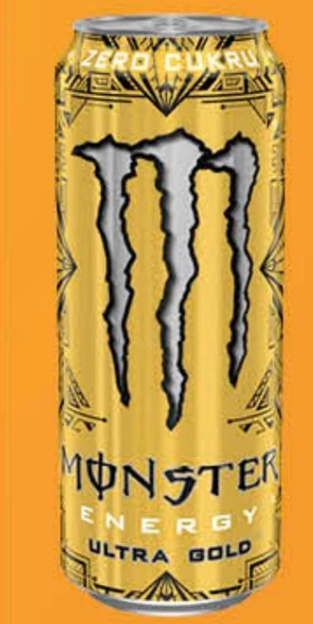 Monster Energy Ultra Gold Gazowany napój energetyczny 500 ml